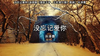 没忘记爱你 (电视剧《报告王爷，王妃是只猫》插曲) - 孙泽霖【高音质】【歌词-Lyrics】