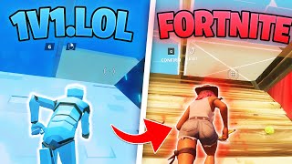 1v1.LOL vs Fortnite (Max edit speed)