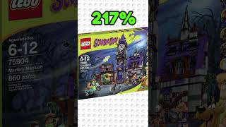 Top 5 LEGO Scooby Doo Sets #lego #legoinvesting #legoaddict #shorts #short #shortvideo #youtube