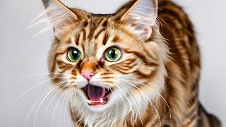 Billi Ki Awaaz Meow Meow | Cat Sounds Angry | Cats Meowing Video | बिल्ली की आवाज