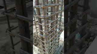 column reinforcement | stirrups | barbender | G+4 Anna Nagar site #construction #reinforcement