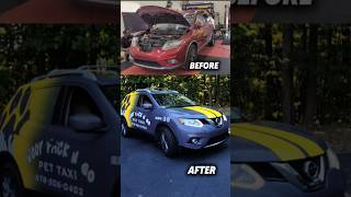 Full Car Wrap Transformation: Basic to Exclusive Look #vehiclewraps