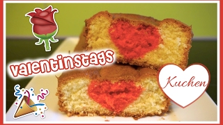 Valentinstags Überraschungs-Kuchen ❤️🌹 ⎮weeklyMel