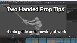 Tips for Two Handed Props - Cascadeur