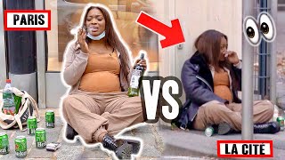 EXPERIENCE SOCIALE : Femme Enceinte Fume et Boit de l'alcool en PUBLIC 👀