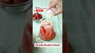 Segernya Es Jelly Yakult #shortvideo #idetakjil #takjilberbukapuasa #esjelly