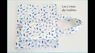 Cahier à colorier en tissu avec sa trousse détachable - Tuto couture ValMa Créas