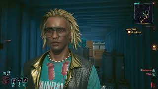 Cyberpunk 2077 Dude hired me to deal with cyberpsycho lady.  #cyberpunk2077gameplay #cyberpunk