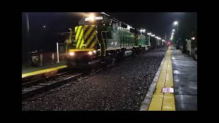 MBTA and NHN DOBO at Reading, MA (7-13-2021)