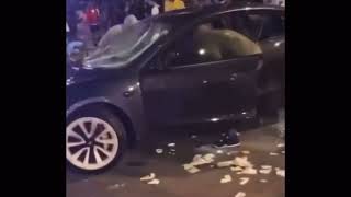 Teens Vandalize And Destroy Downtown Chicago