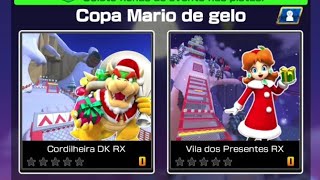 Mario Kart Tour Holiday Tour Ice Mario Cup Gameplay Android ios