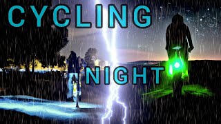 Cycling At Night During Rain In Magdeburg Germany | SaadVentures