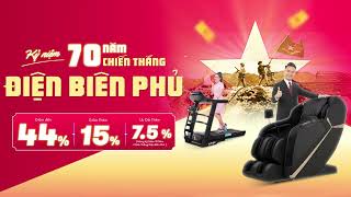 ELIPSPORT ƯU ĐÃI ĐẾN 44%, GIẢM THÊM 22,5% - MỪNG KỶ NIỆM 70 NĂM CHIẾN THẮNG ĐIỆN BIÊN PHỦ