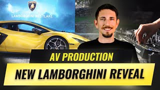 Lamborghini - New Car Reveal - Av Production by Rent For Event.