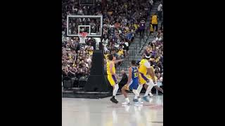 Curry’s Incredible Dunk Over AD! 😱 #nba #shorts #viral