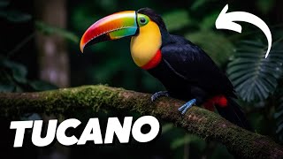 TUCANO! Contando, soletrando e aprendendo sobre os tucanos. Aprendendo a falar. Vídeo infantil.