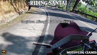 PERJALANAN SANTAI KAWALI - CIAMIS || TANJAKAN ALINAYIN CORNERINGAN !!! || MOTOVLOG || #motovlog