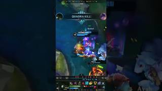 league of legends MOMENT QUADRA KILL WARWICK #wildrift #leagueoflegends #riotgames #wrnotoxic #lol