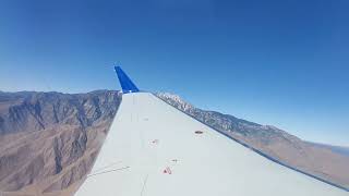 United Express (skywest) CRJ-200 takeoff Palm Spring International Airport