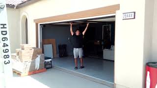 New home, new epoxy flooring now new garage screen door!