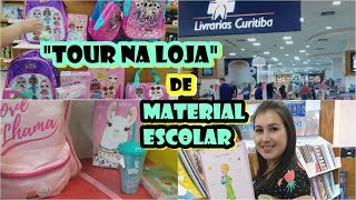 TOUR NA LOJA DE MATERIAL ESCOLAR 2020 | MOSTRANDO OS PREÇOS | Aline Camargo|