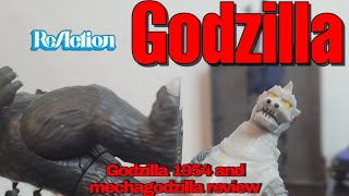 Super7 Godzilla and Mechagodzilla ReAction Figures review