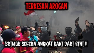 PASUKAN MERAH TBBR..BRIMOB SEGERA ANGKAT KAKI DARI SINI‼️