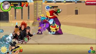 Kingdom Hearts Unchained X High Level Coliseum tier 10 round 120 clear