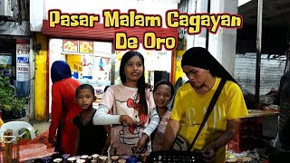 PASAR MALAM CAGAYAN DE ORO  vlog percutian jalan2 ke bandar cagayan philipines 2023[4K]