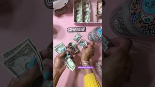 HOW MUCH?😍 Jar counting $1 and $5 💫💵#savingmoney #budgeting #asmr