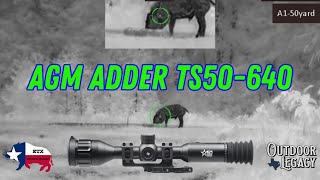 Enhance Your Nighttime Hunting with the AGM Adder TS50