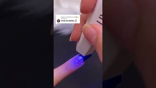 GuRl🤪 Uvnailz Gel Nail Stickers #nailtutorial #asmr #oddlysatisfying