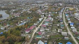 Городище с высоты 100 метров