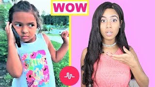 REACTING TO MY FAN SUBSCRIBERS MUSICAL.LY VIDEOS