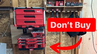 DON'T BUY Milwaukee PACKOUT Racking Kit