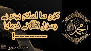 Deen Islam Ki Khobiyo Mn Se Aik Amal | Hadees In Urdu | Islamic Thoughts Pakistan | Hadees E Nabvi.