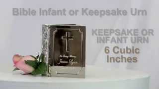 Baby Bible Urn - (800) 757-3488 - In The Light Urns