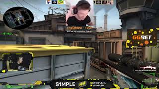 s1mple Stream | FPL  30.12.2018 | de_train