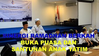 SINERGI RAMADHAN BERKAH BUKA PUASA DAN SANTUNAN ANAK YATIM UNIVERSITAS TANGERANG RAYA