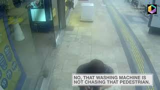 Washing Machine Goes for a Ride in Storm