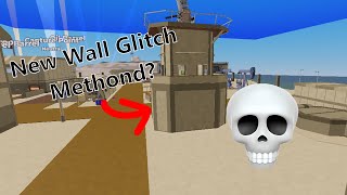 New Type of Wall Glitch in War Tycoon? (Kinda?)