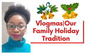 Our family holiday tradition| Christmas at home vlog|Vlogmas|Nursemas