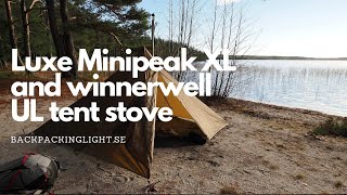 Playing with my Winnerwell Fastfold UL and Luxe minipeak XL