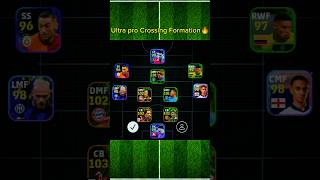 Ultra pro max crossing formation🤫🔥 #efootball #efootball2025