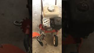 ENGINE REPLACE on lawn edger part 4