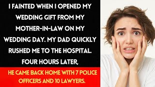 I Fainted After Opening My Wedding Gift, and My Dad Brought Home Cops and Lawyers...