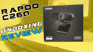 Rapoo C260  HD Webcam | UNBOXING & TRUSTED REVIEW | really good quality webcam | #devins_tech #INDIA