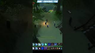 Rank 1 Frostbolts VS Druid! #worldofwarcraft #wowclassic #classicwow #pvp