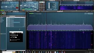 Си-Би 27190 кГц Loop antenna с усилителем на двух транзисторах КТ368