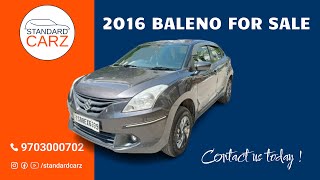 2016 Maruti Baleno Petrol for sale | #maruti #baleno #standardcarz #hyderabad #usedcars #cars